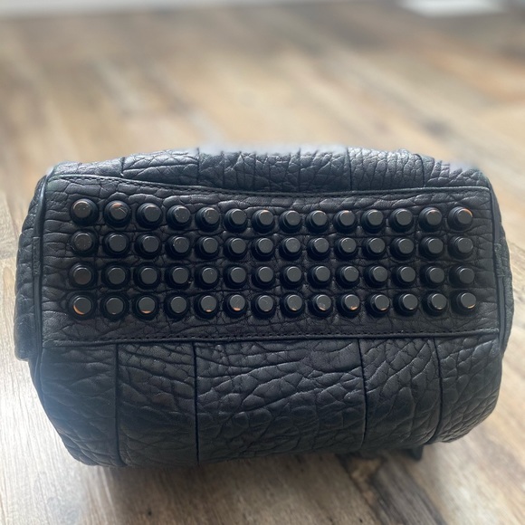 Alexander Wang Rockie Bag Matte Black Pebbled - Picture 7 of 14